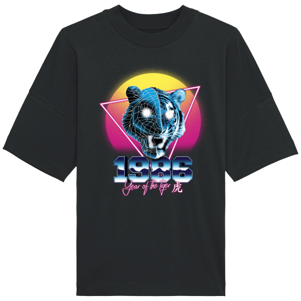 T-Shirt 1986 Annee du Tigre Astrologie Chinoise – Creer Son T-Shirt