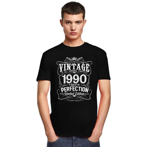 T-Shirt 1990 anniversaire annee de naissance – Creer Son T-Shirt