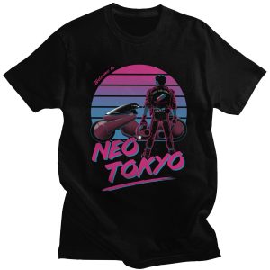 T-Shirt Akira Neo Tokyo Vaporwave – Creer Son T-Shirt T-Shirt Akira Neo Tokyo Vaporwave – Creer Son T-Shirt