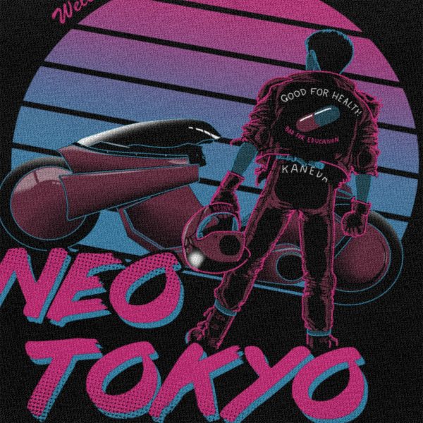 T-Shirt Akira Neo Tokyo Vaporwave – Creer Son T-Shirt