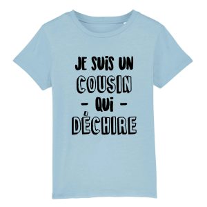 T-Shirt Enfant Cousin qui dechire 2 T Shirt Enfant Cousin qui dchire 5364 6