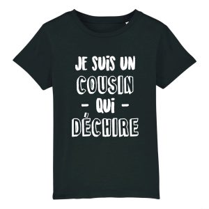 T-Shirt Enfant Cousin qui dechire 3 T Shirt Enfant Cousin qui dchire 5364 8