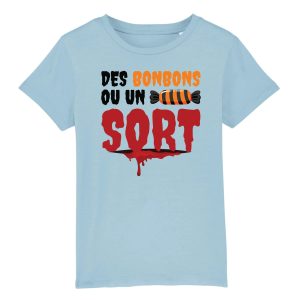 T-Shirt Enfant Des bonbons ou un sort