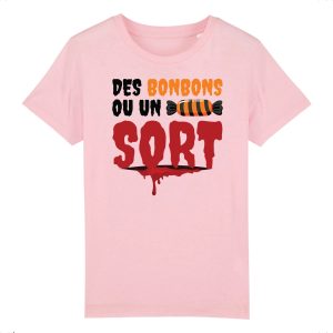 T-Shirt Enfant Des bonbons ou un sort 8 T Shirt Enfant Des bonbons ou un sort 2265 8