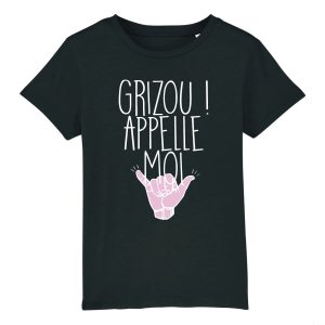 T-Shirt Enfant Grizou appelle moi T-Shirt Enfant Grizou appelle moi