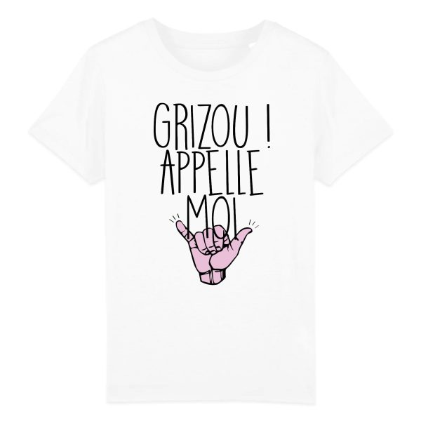 T-Shirt Enfant Grizou appelle moi
