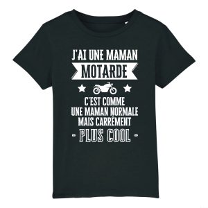 T-Shirt Enfant J’ai une maman motarde T-Shirt Enfant J’ai une maman motarde