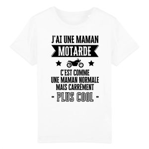 T-Shirt Enfant J’ai une maman motarde T-Shirt Enfant J’ai une maman motarde