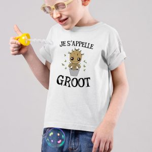 T Shirt Enfant Je sappelle Groot 2510 1