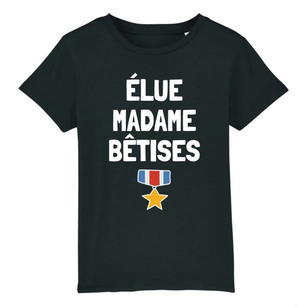 T-Shirt Elue madame betises