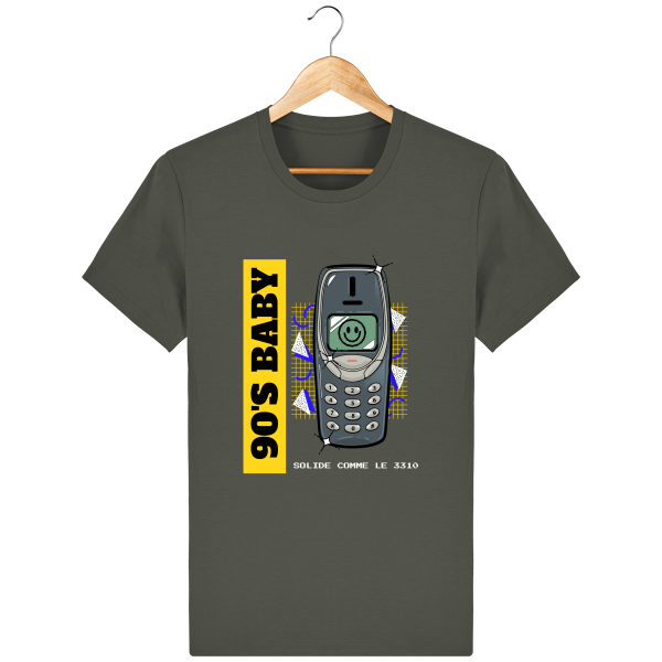 T-shirt 90s Solide comme un 3310 – Creer Son T-Shirt