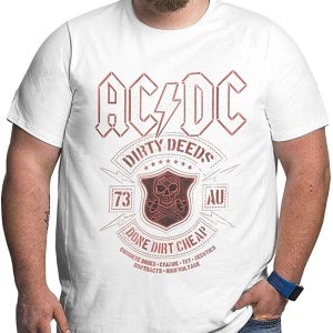 T-shirt ACDC Grande Taille T-shirt ACDC Grande Taille