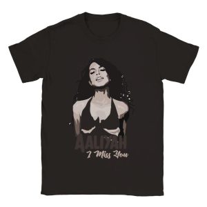 T shirt Aaliyah I Miss You Unisexe Crer Son T Shirt 4