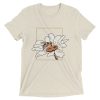 T-shirt Abeille butine une fleur