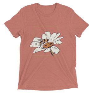 T-shirt Abeille butine une fleur 4 T shirt Abeille butine une fleur Crer Son T Shirt 5