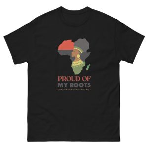 T shirt Afrique Fier de mes racines Tee shirt Africa Roots 3