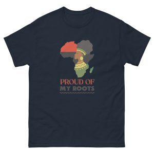 T shirt Afrique Fier de mes racines Tee shirt Africa Roots 4
