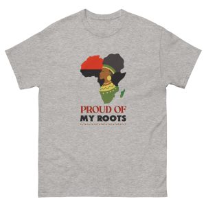 T shirt Afrique Fier de mes racines Tee shirt Africa Roots 5