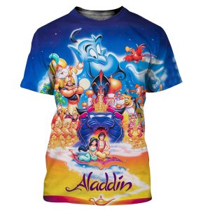 T shirt Aladdin All Over Crer Son T Shirt 6