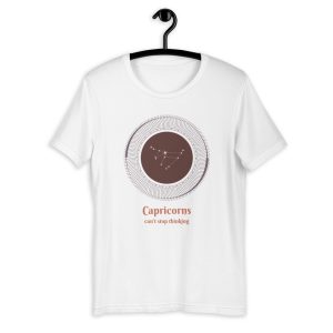 T-shirt Astro Capricorne – Capricorns Can’t stop thinking T-shirt Astro Capricorne – Capricorns Can’t stop thinking