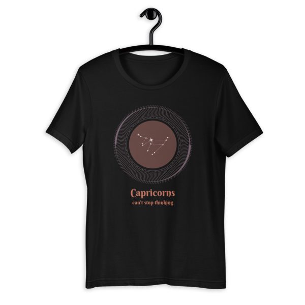 T-shirt Astro Capricorne – Capricorns Can’t stop thinking