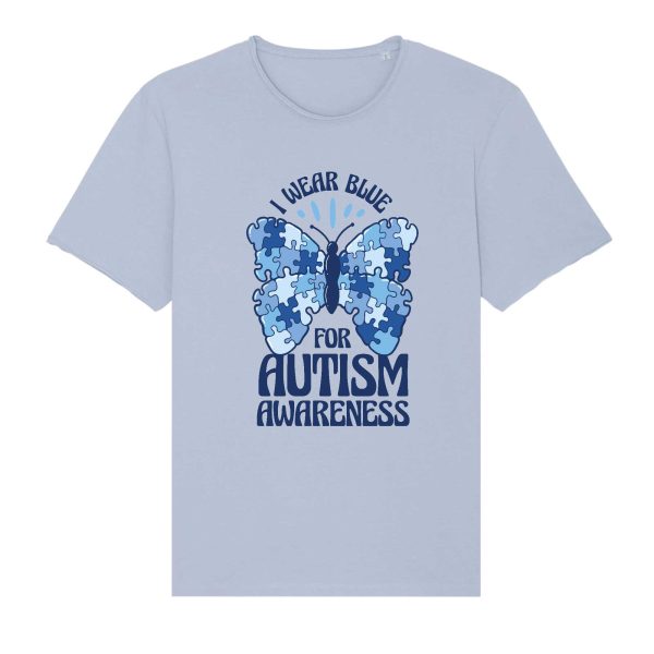 T-shirt Autisme Awareness Blue