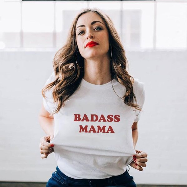T-shirt Badass Mama – Creer Son T-Shirt