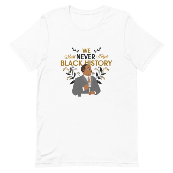 T-shirt Black History Month Martin Luther King