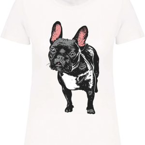 T-shirt Bouledogue Francais Femme
