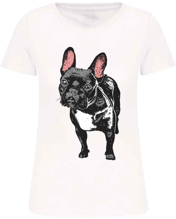 T-shirt Bouledogue Francais Femme