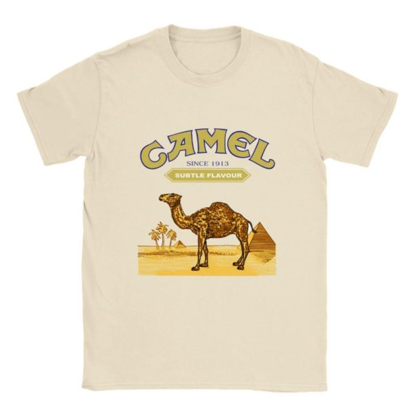 T-shirt Camel Vintage Unisexe – Creer Son T-Shirt