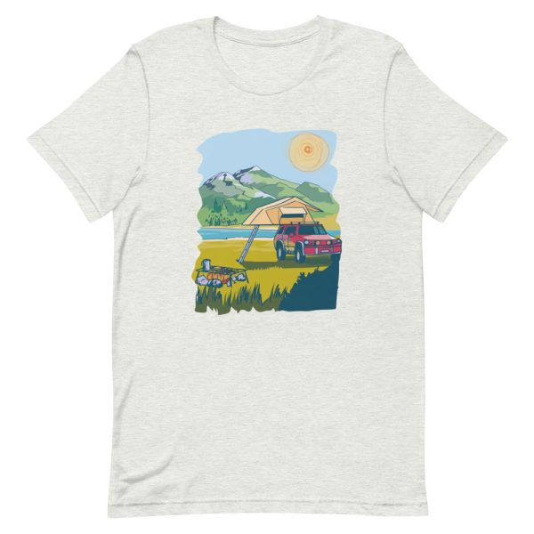 T-shirt Camping Montagne – Creer Son T-Shirt