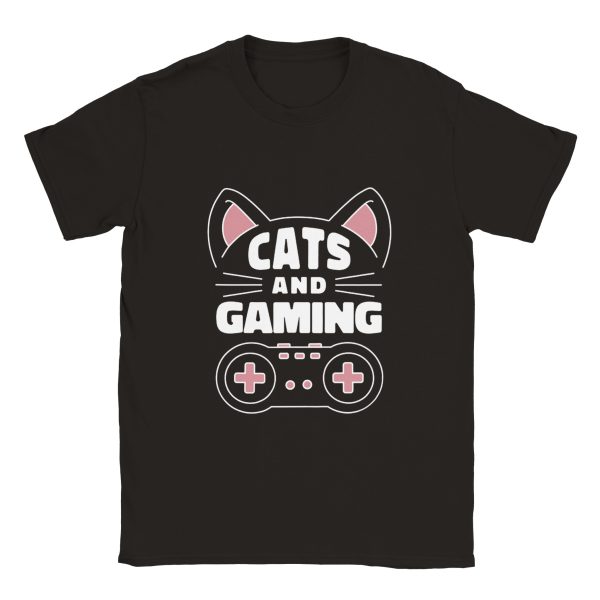 T-shirt Cats and Gaming – Creer Son T-Shirt