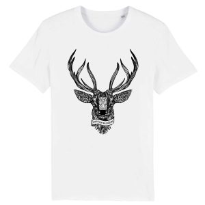 T-shirt Cerf Wild Nature – Creer Son T-Shirt