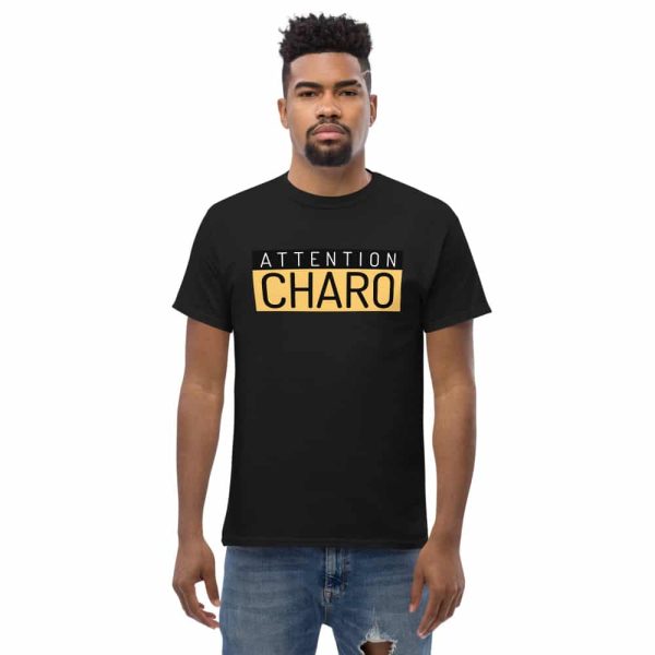 T-shirt Charo Attention – Creer Son T-Shirt