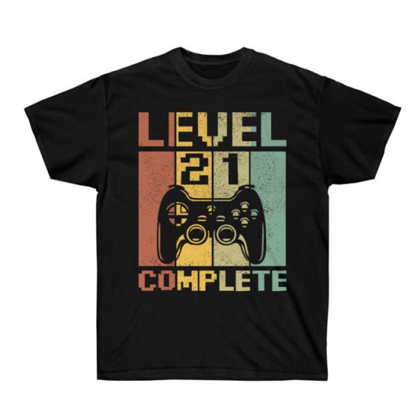 T-shirt anniversaire Level 21