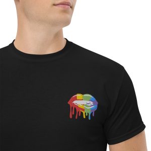 T-shirt brode bouche arc-en-ciel 2 T shirt brod bouche arc en ciel x1faa1 Crer Son T Shirt 4