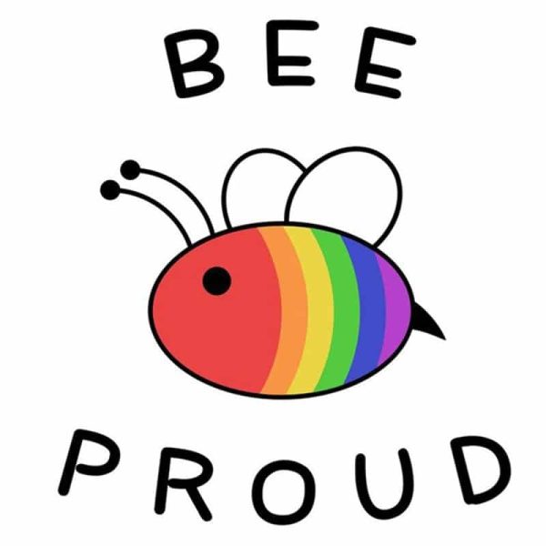 Tee-Shirt LGBT Bee Proud