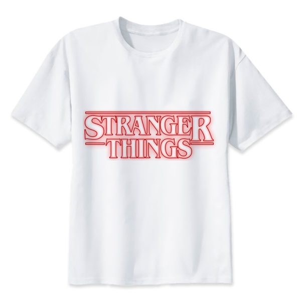 Tee shirt Stranger Things – Logo Neon