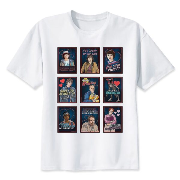 Tee shirt Stranger Things – Personnages
