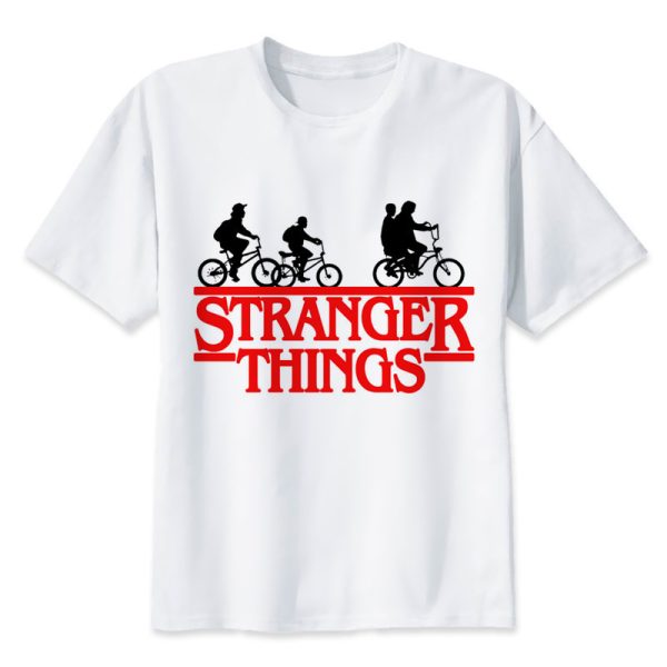 Tee shirt Stranger Things – Silhouettes a velos