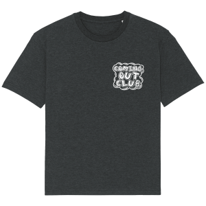 T-Shirt Coming Out Club Ample Unisexe T-Shirt Coming Out Club Ample Unisexe
