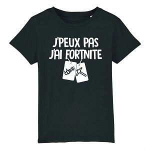 T Shirt Enfant Jpeux pas jai Fortnite 1154 3