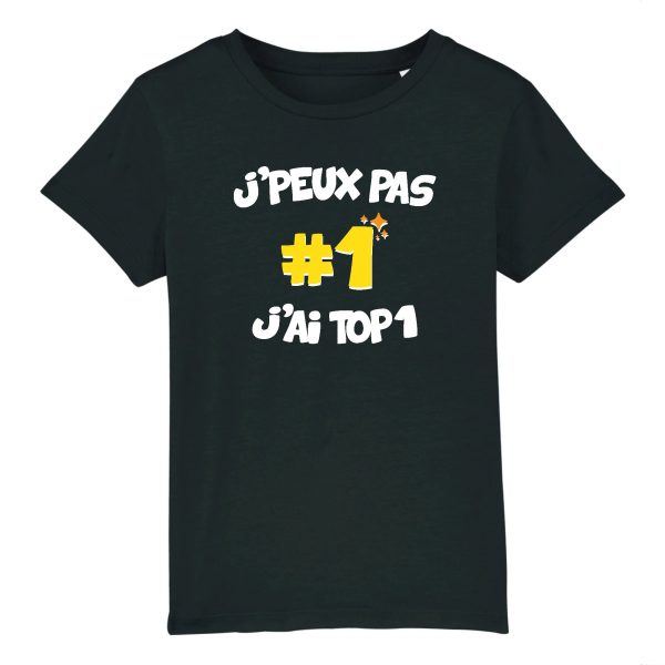 T-Shirt Enfant J’peux pas j’ai TOP1