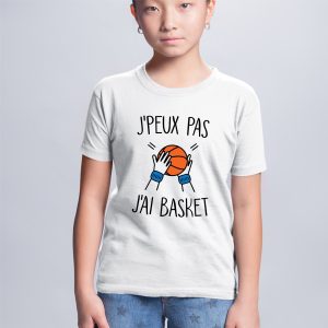 T Shirt Enfant Jpeux pas jai basket 8919 1