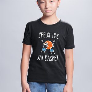 T Shirt Enfant Jpeux pas jai basket 8919 2