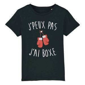 T-Shirt Enfant J’peux pas j’ai boxe