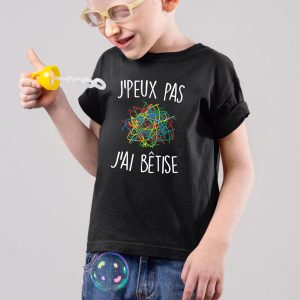 T-Shirt Enfant J'peux pas j'ai betise 1 T Shirt Enfant Jpeux pas jai btise 7654 2