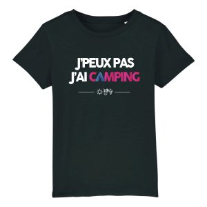 T-Shirt Enfant J’peux pas j’ai camping