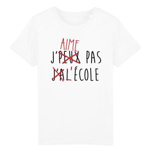 T Shirt Enfant Jpeux pas jai cole 9913 4